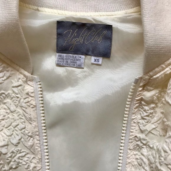 VINTAGE Saks Fifth Avenue Silk Jacket NWT!! - Picture 6 of 8